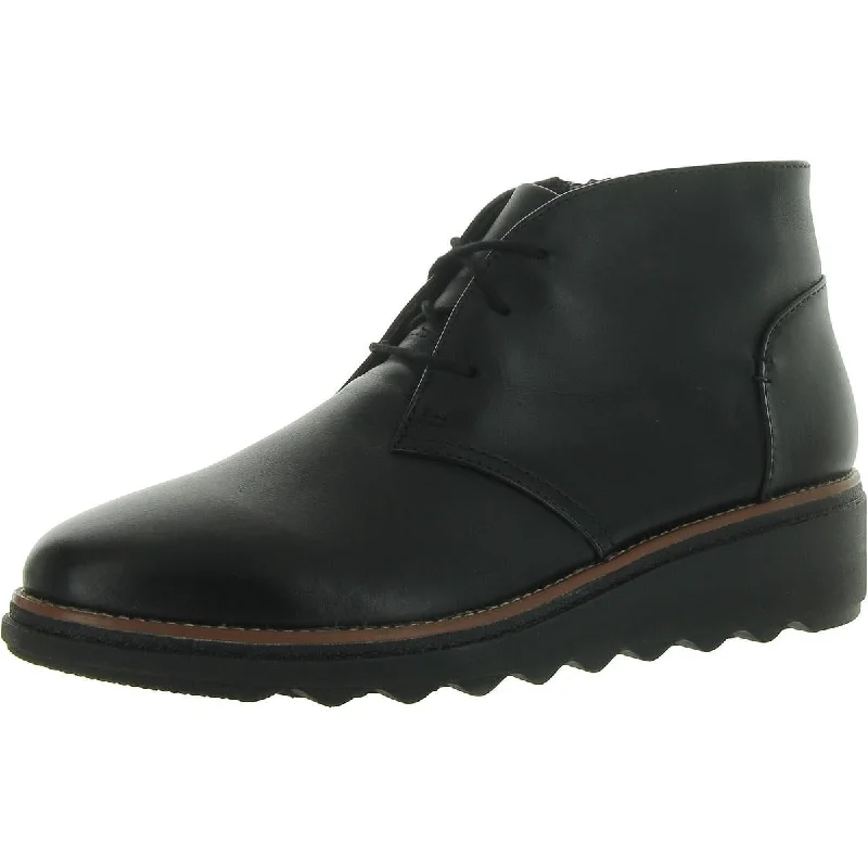 Mega Sale Sharon Hop Womens Leather Lace-Up Chukka Boots