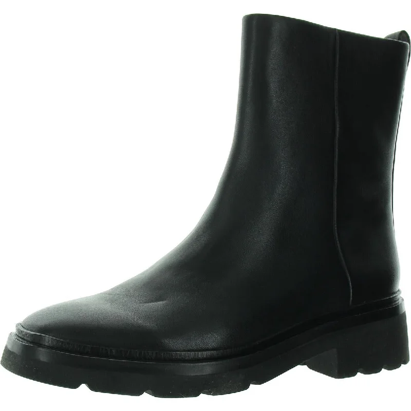 Imeless Style Remi Womens Zip Up Lug Sole Ankle Boots