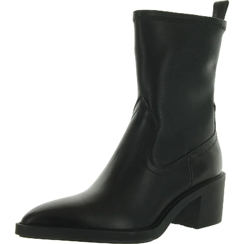 Seasonal Fashion PARKS Womens Leather Pointed toe Ankle Boots