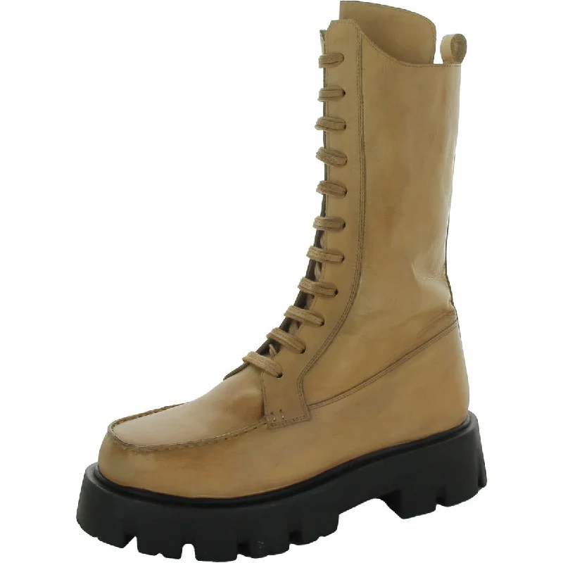 Seasonal Sale JONES LUG SOLE Womens Round toe Platform Mid-Calf Boots