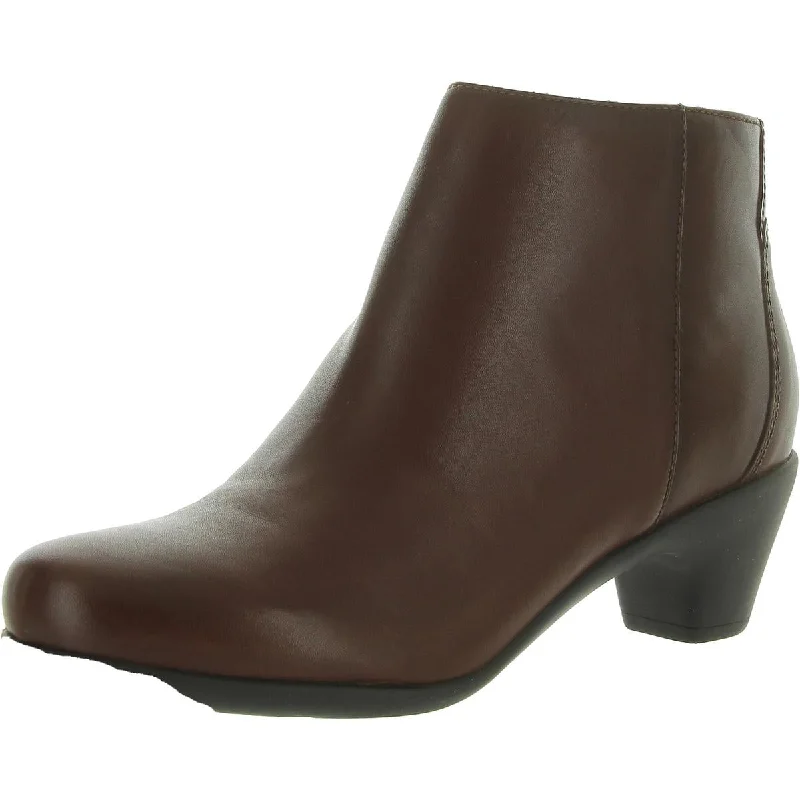 Fashion Deal CAMIRA Womens Leather Round toe Booties