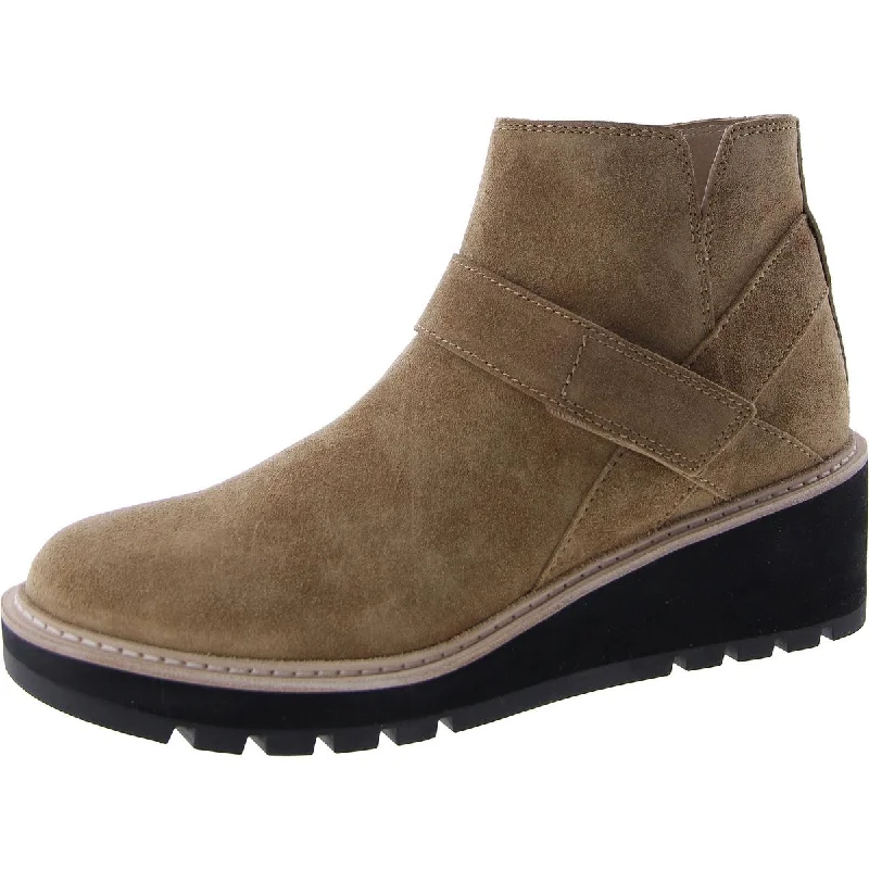 Fresh Styles, Fresh Deals Womens Wedge Roun Ankle Boots