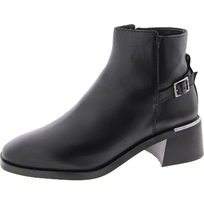 Evening Elegance Siraveth Womens Zipper Round Toe Ankle Boots