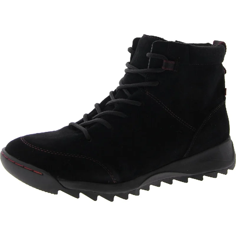 Day-To-Night Styles Aria  Womens Lace Up Flat Ankle Boots