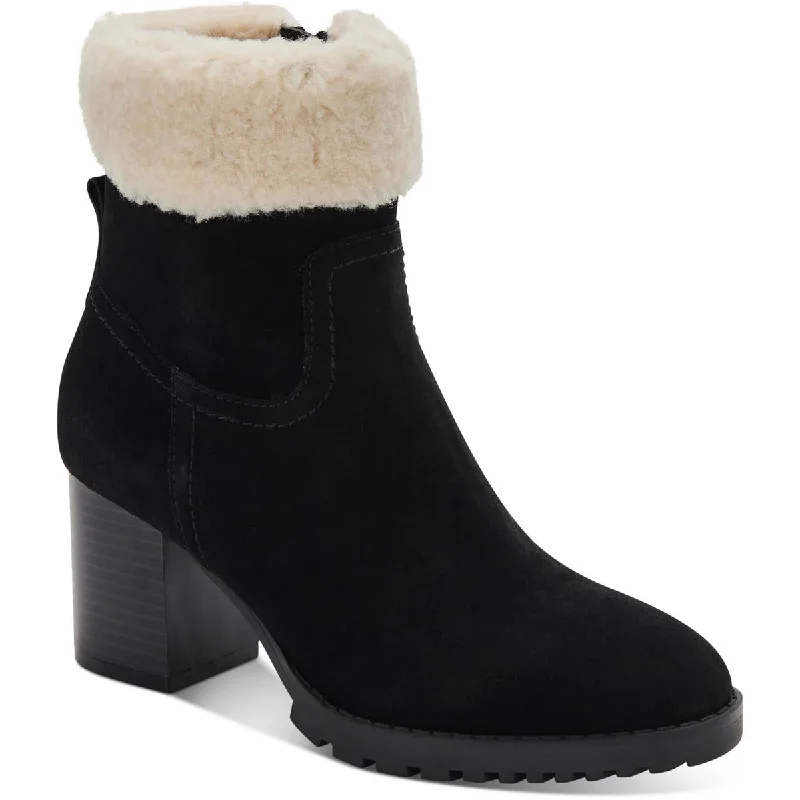 Limited Edition Blondo Womens TIA Leather Faux Fur Winter & Snow Boots