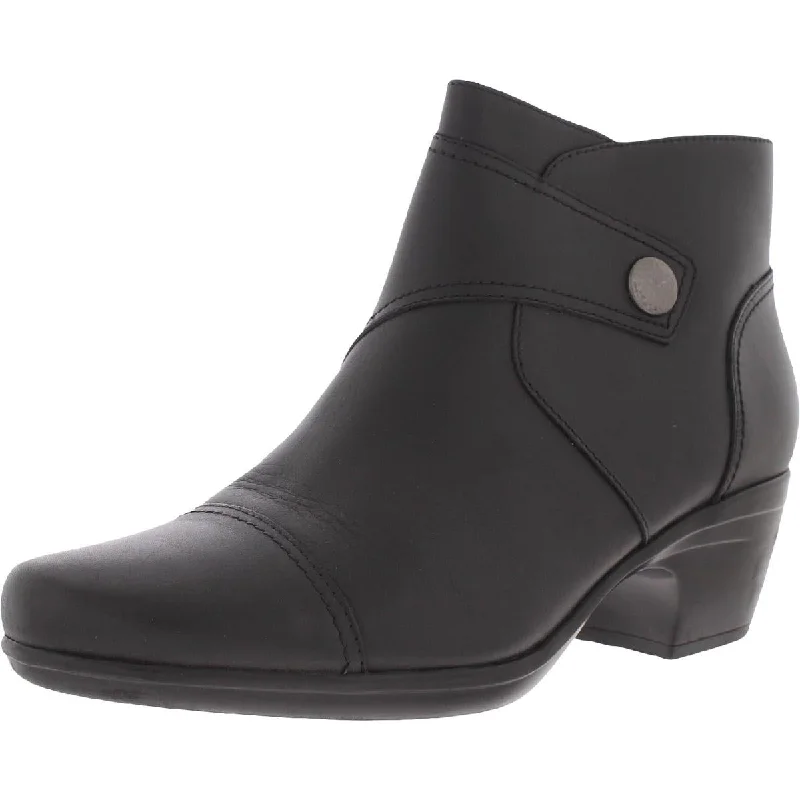 Bold Fashion Boots Sale Clarks Womens Emily Callie Padded Insole Almond Toe Booties