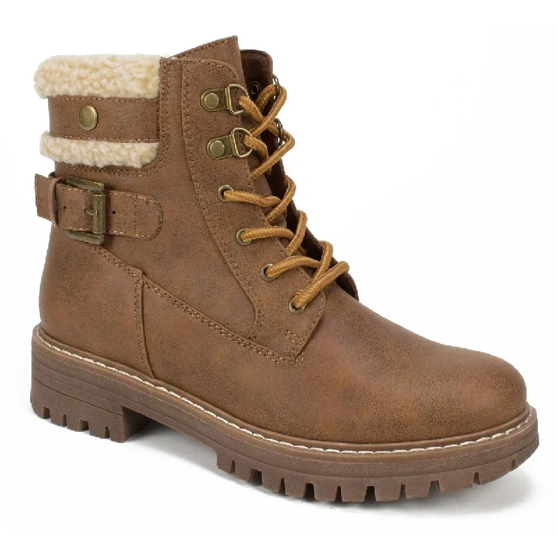 Chic Trend Collection Cliffs by White Mountain Womens Meldon  Leather Higking Hiking Boots