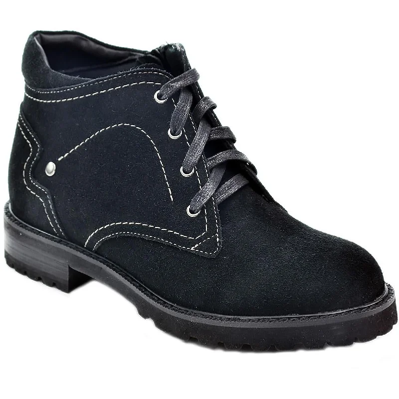 Inspired By You, Designed For You David Tate Womens Dee Suede Lace-Up Ankle Boots