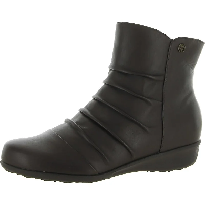 Bold Fashion Drew Womens Cologne  Pull On Leather Ankle Boots