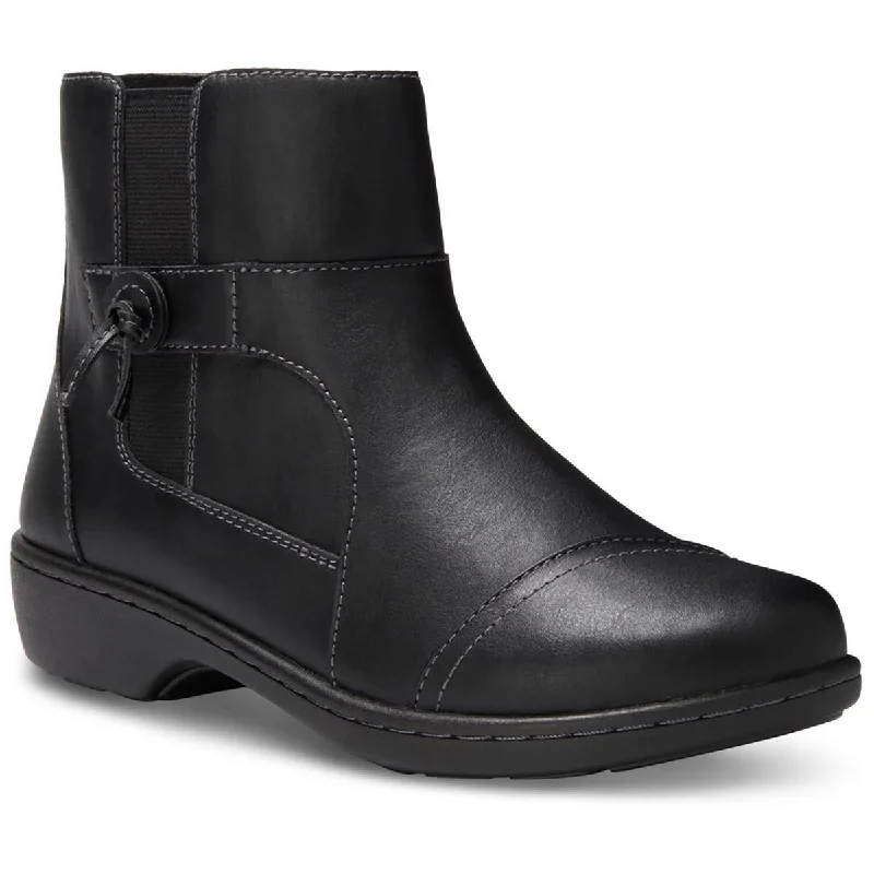 Chic Styles Eastland Womens Bella Faux Leather Ankle Booties