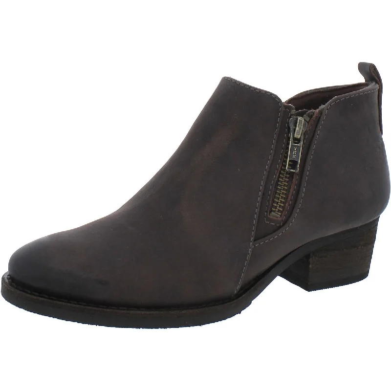 Hot Sale Elites by Walking Cradles Womens Goodwin Leather Round Toe Ankle Boots