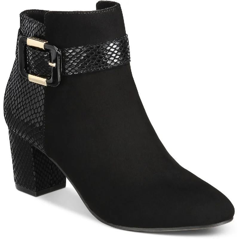 Bold Fashion Sales Karen Scott Womens Ivyy Zipper Padded Insole Ankle Boots