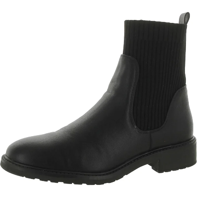 Best Shoe Deals Kenneth Cole Reaction Womens Lambert Faux Leather Stretch Booties