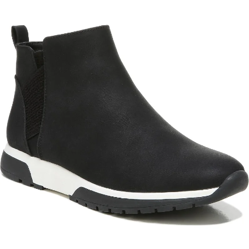 Stylish Casual Footwear LifeStride Womens Hope Faux Leather Sneaker Ankle Boots