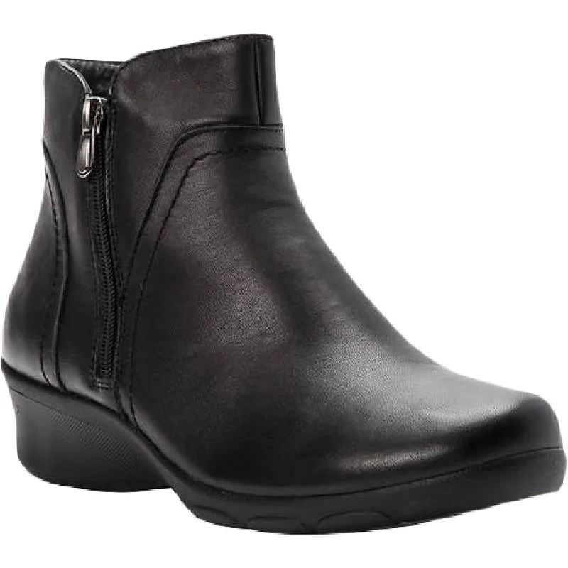 Edgy Fashion Deals Propet Womens Waverly Double Zipper Booties