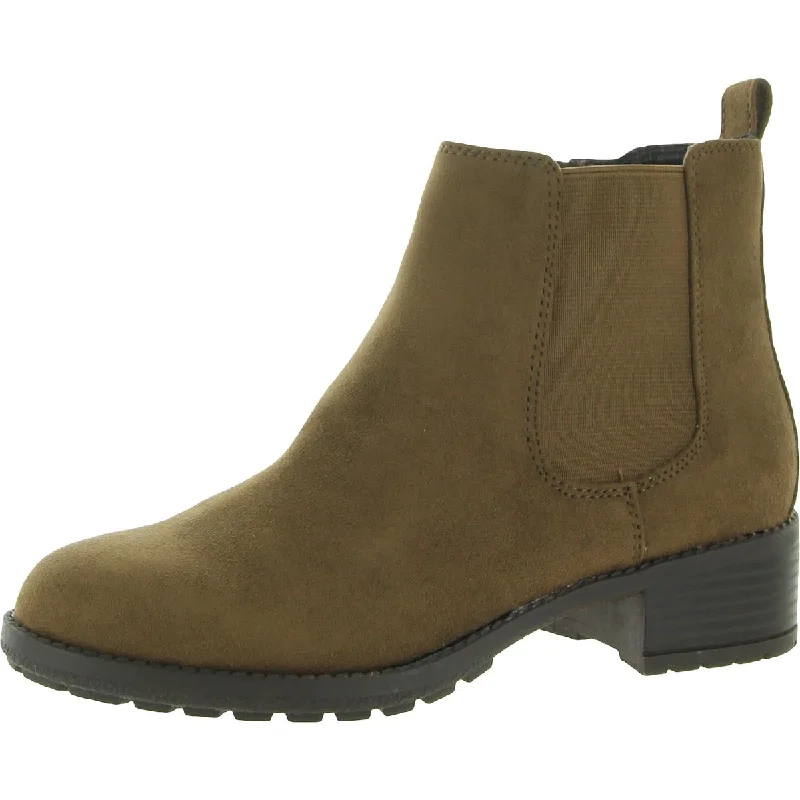 Save Big Style & Co. Womens Gladyy Casual Block Heel Booties