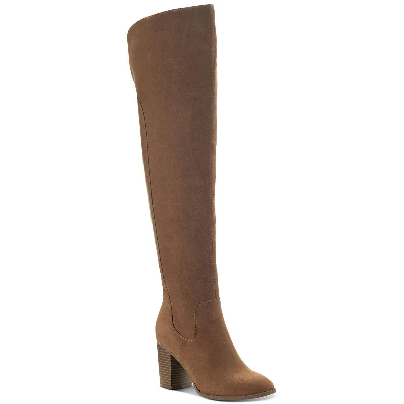 End Of Season Clearance Sun + Stone Womens Harloww Zipper Tall Over-The-Knee Boots