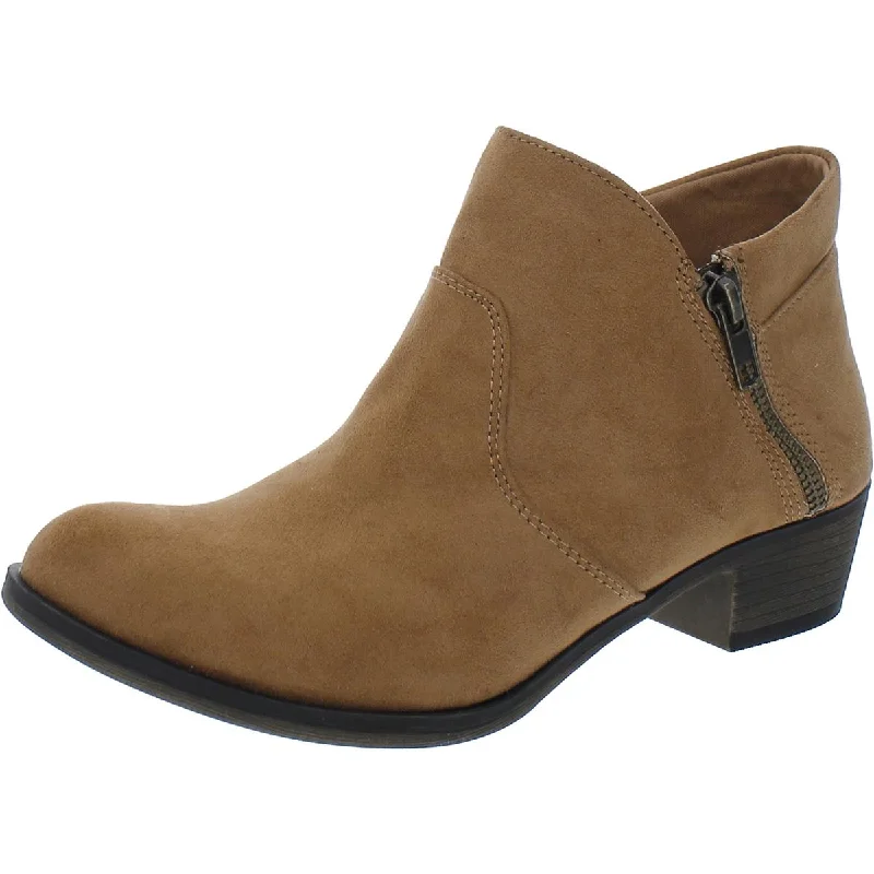 Premium Casual Footwear Sun + Stone Womens Leather Laceless Ankle Boots