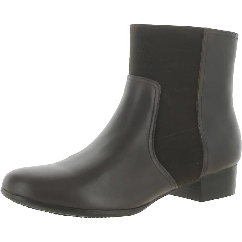 Sustainable Fashion Extravaganza Trotters Womens Monte Leather Round Toe Ankle Boots
