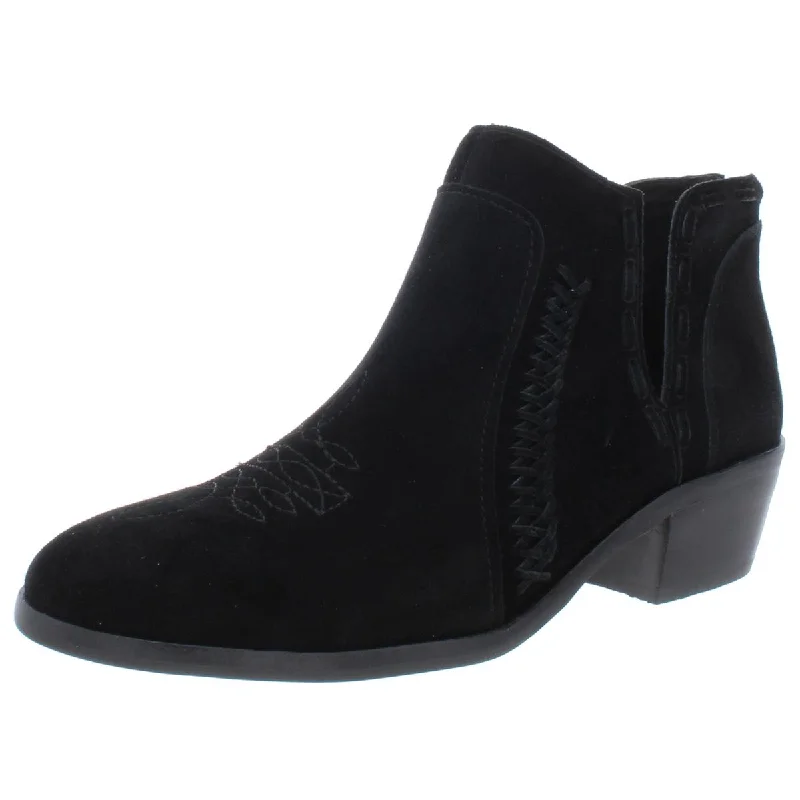 Luxury Shoes Clearance Vince Camuto Womens Presita Suede Cut-Out Booties
