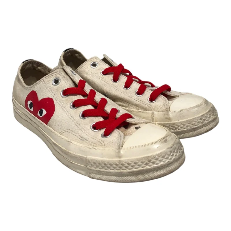 Save Big COMME des GARCONS/CONVERSE/Low-Sneakers/US 7/Cotton/WHT/