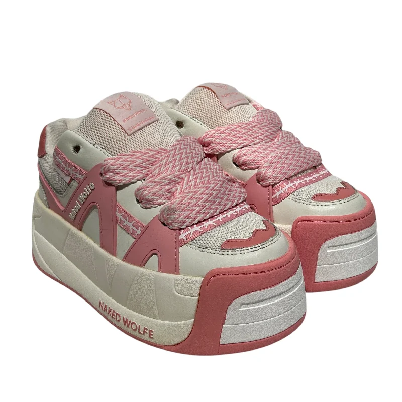 Special Offer NAKED WOLFE/Low-Sneakers/US 7/Leather/PNK/
