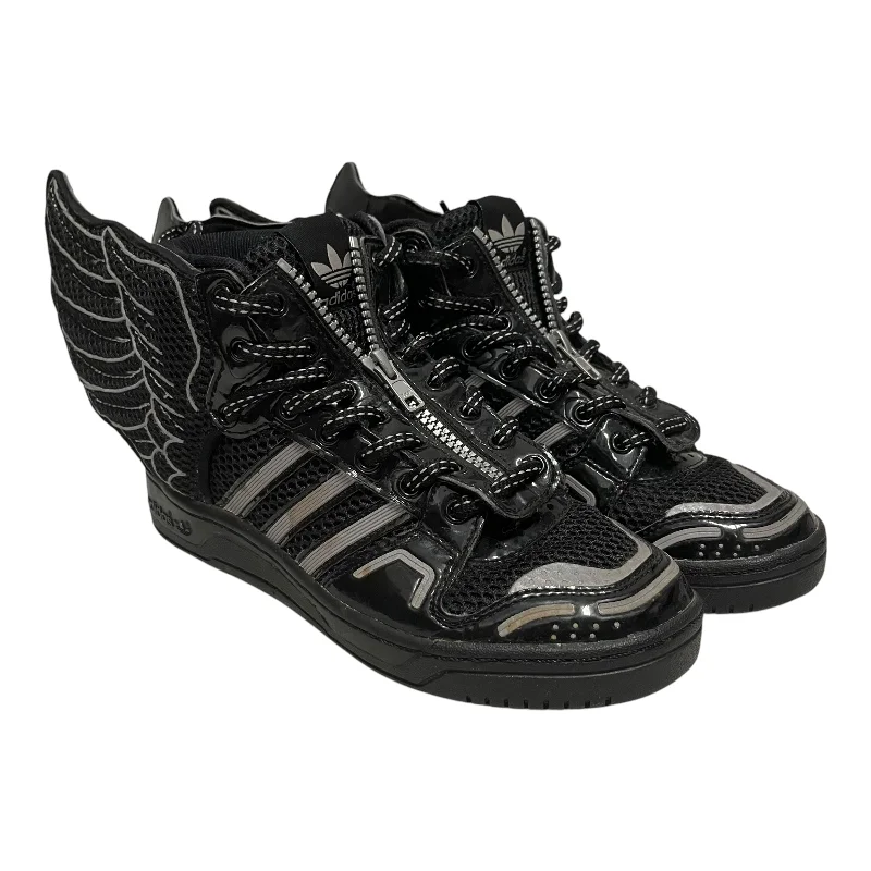 Fashion Frontiers JEREMY SCOTT/Hi-Sneakers/US 5.5/BLK/mesh black reflective
