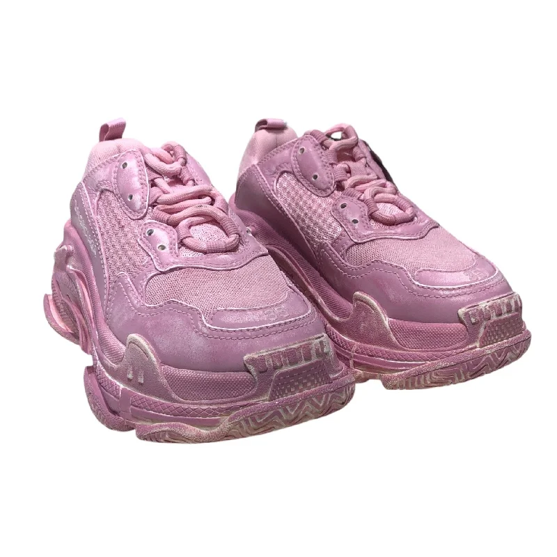 Fresh Styles, Fresh Deals BALENCIAGA/Low-Sneakers/US 5/PNK/TRIPLE S