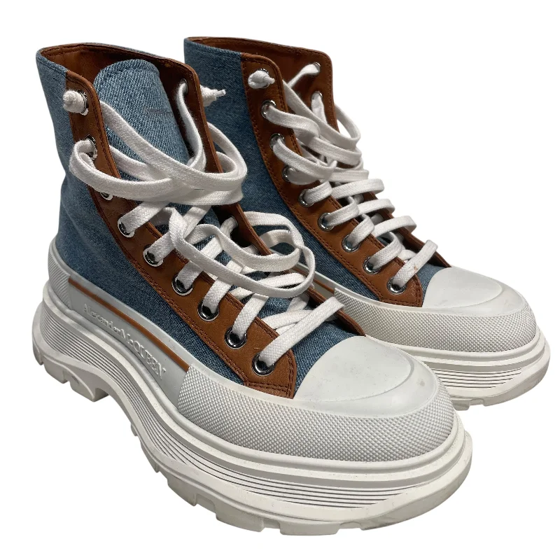 Additional Time-Limited Offers Alexander McQueen/Hi-Sneakers/EU 38/Denim/BLU/