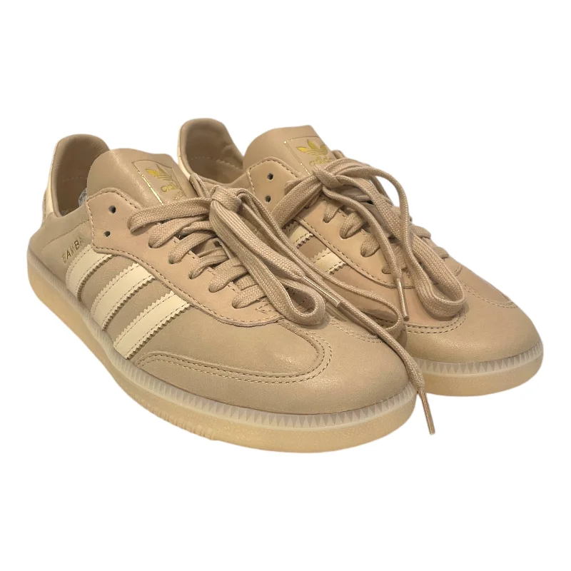Modern Casual Shoes adidas/Low-Sneakers/US 8/Leather/BRW/IH5382