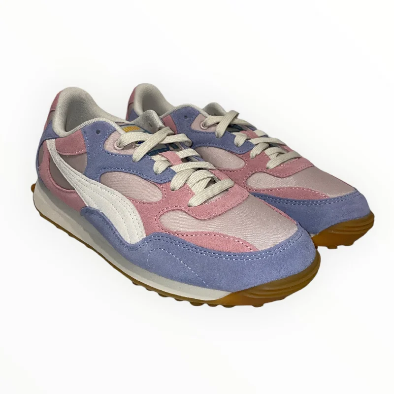 Comfortable Flats PUMA/KIDSUPER STUDIOS/Low-Sneakers/US 6.5/Acrylic/PNK/