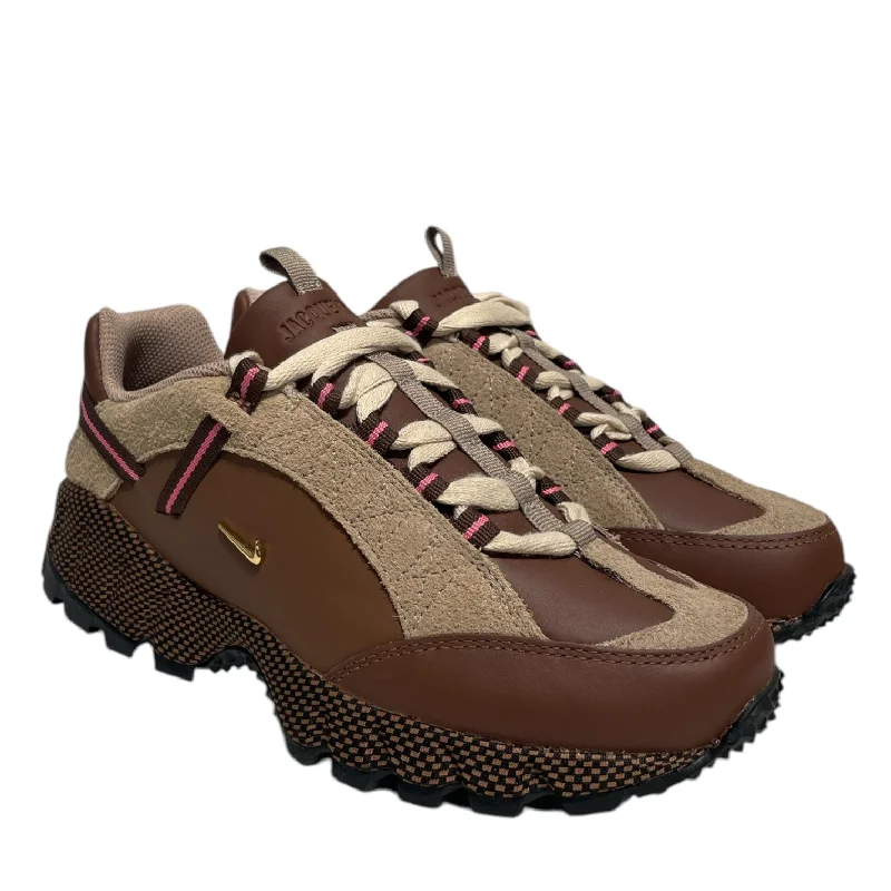Crazy Price Slashing NIKE/JACQUEMUS/Low-Sneakers/US 5.5/Leather/BRW/HUMARA