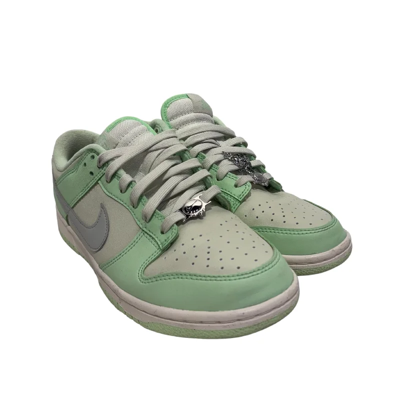 Affordable Women's Shoes NIKE/DUNK LOW NN SE/Low-Sneakers/US 9/Leather/GRN/FN6344-001