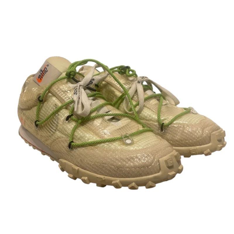 Retro Style Promotions OFF-WHITE/NIKE/Low-Sneakers/US 8.5/CLR/RACER WHITE & ELETRIC GREEN