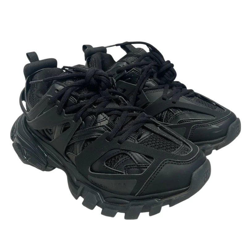 Durable Dress Shoes Promotion BALENCIAGA/Low-Sneakers/US 7/Cotton/BLK/TRACK RUNNERS