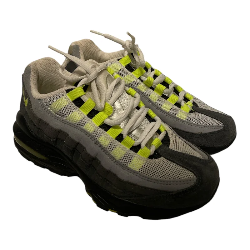 Limited Time Deal NIKE/Low-Sneakers/US 7/Suede/GRY/Air Max 95 Neon 307565-036