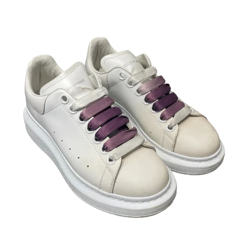 Premium Casual Footwear Alexander McQueen/Low-Sneakers/EU 36/Leather/WHT/VIOLET OMBRE