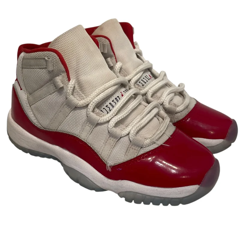 Sustainable Fashion Extravaganza Jordan/Hi-Sneakers/US 5.5/Leather/RED/Cherry !1s