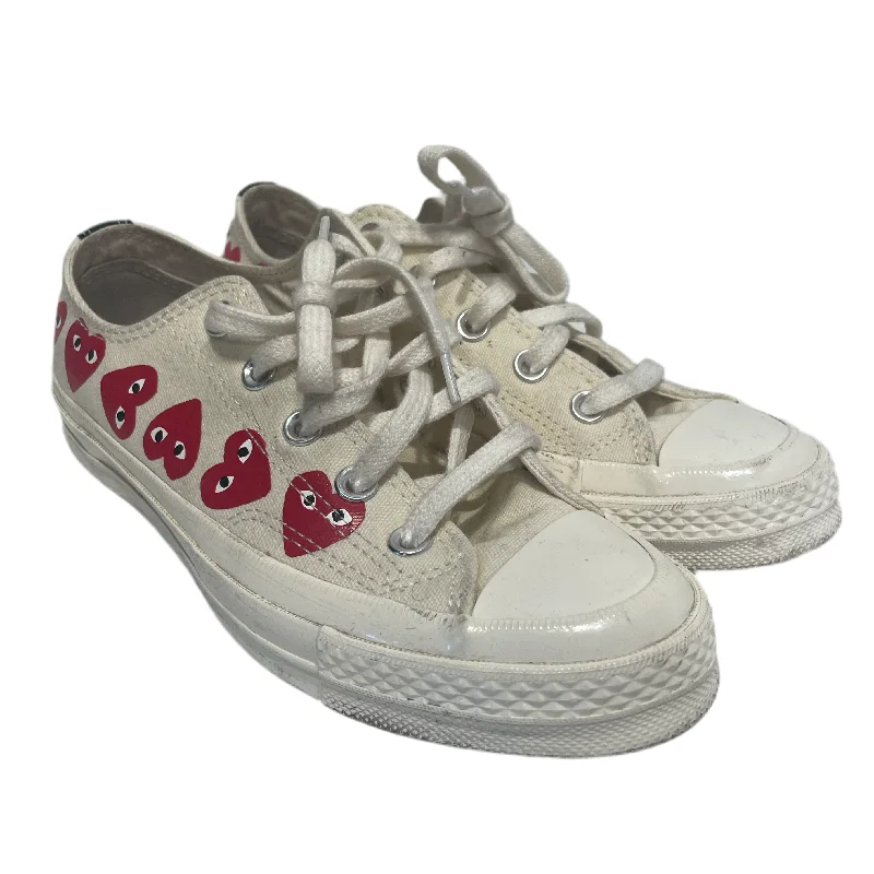 Stupidly Low Prices PLAY COMME des GARCONS/CONVERSE/Low-Sneakers/US 6/Cotton/CRM/