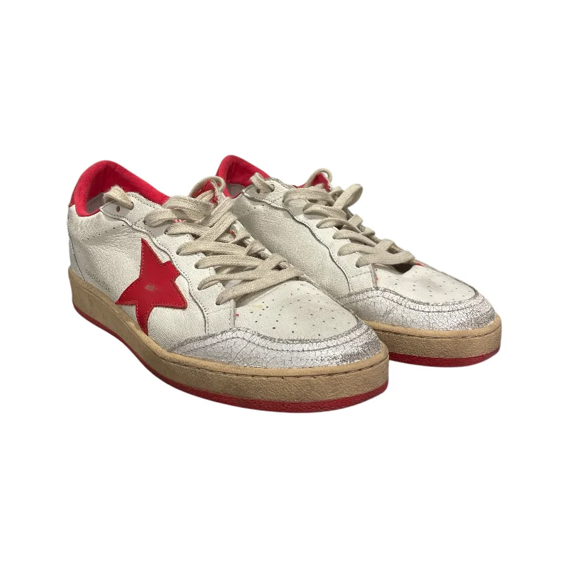 Fashion Forward Femininity GOLDEN GOOSE/Low-Sneakers/EU 39/Leather/WHT/Ball Star GWF00117
