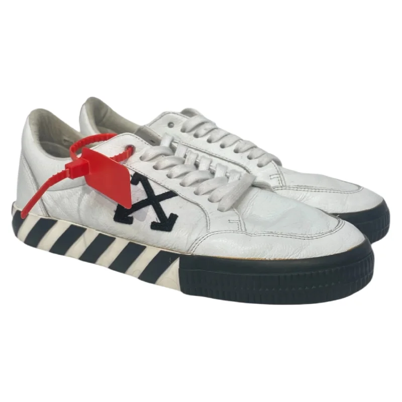 Daring Fashion Promotions OFF-WHITE/Low-Sneakers/EU 43/Leather/WHT/Vulcanized