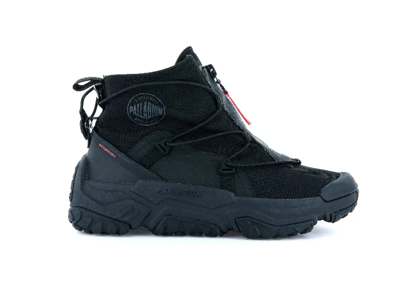 Luxury Shoes Clearance 77169-010-M | OFF-GRID HI ZIP WATERPROOF + | BLACK/BLACK