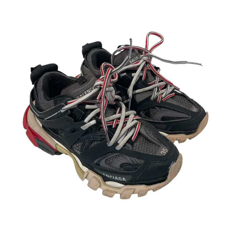 Seasonal Trends BALENCIAGA/Low-Sneakers/EU 35/Plain/Leather/BLK