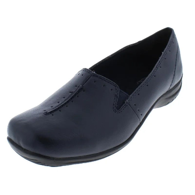 Designer Shoes Clearance Purpose Womens Faux Leather Square Toe Loafers