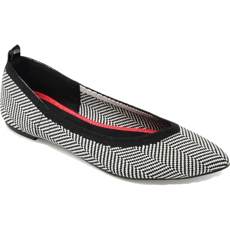 Fashion Frontiers Karise Womens Slip On Dressy Pointed Toe Flats