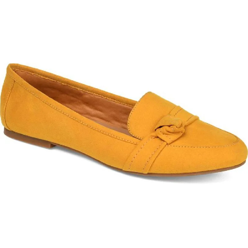 End Of Season Clearance Marci Womens Faux Suede Padded Insole Loafers