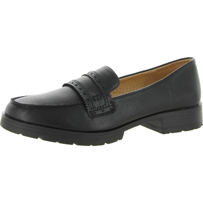 Street Chic Discounts London Womens Faux Leather Slip On Loafers