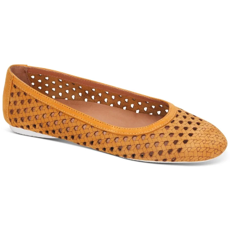 Women's Trendy Boots EUGENE TRAVEL BALLET WOVEN Womens Leather Slip On Ballet Flats