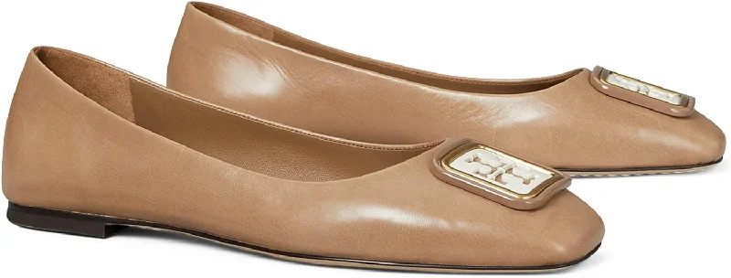 Formal Shoes Clearance Tory Burch Women's Georgia Ballet Flats, Almond Flour