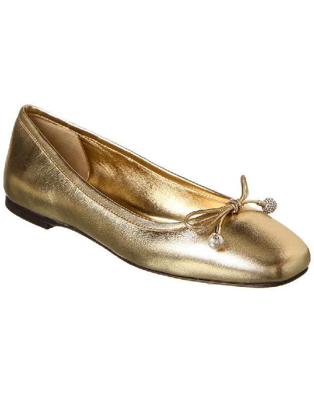 Comfortable Casual Shoes Jimmy Choo Elme Leather Flat